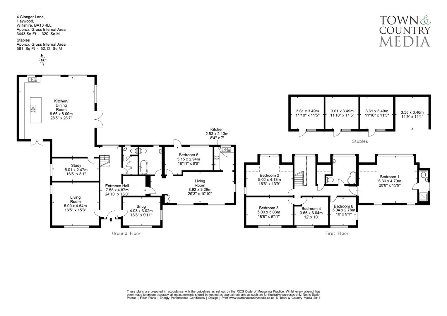 Floorplan for Westbury, BA13
