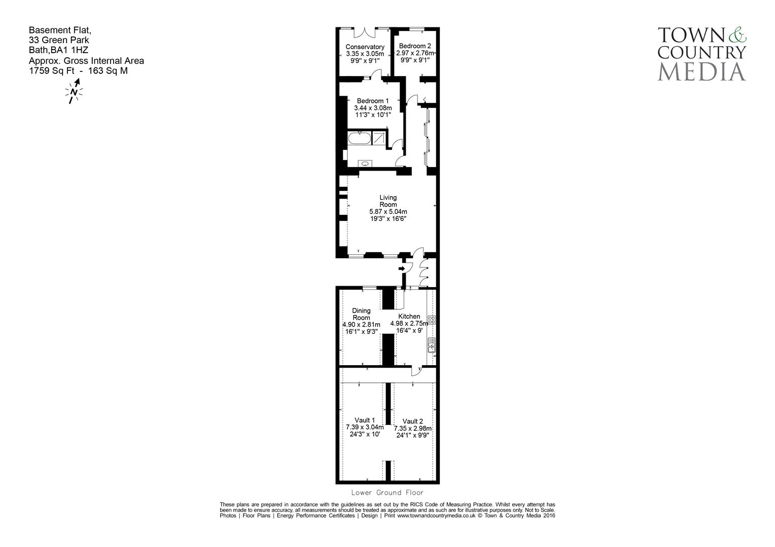 Floorplan for Bath, BA1