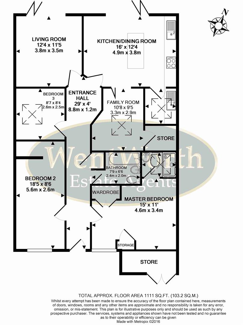 Floorplan for Reading, RG10