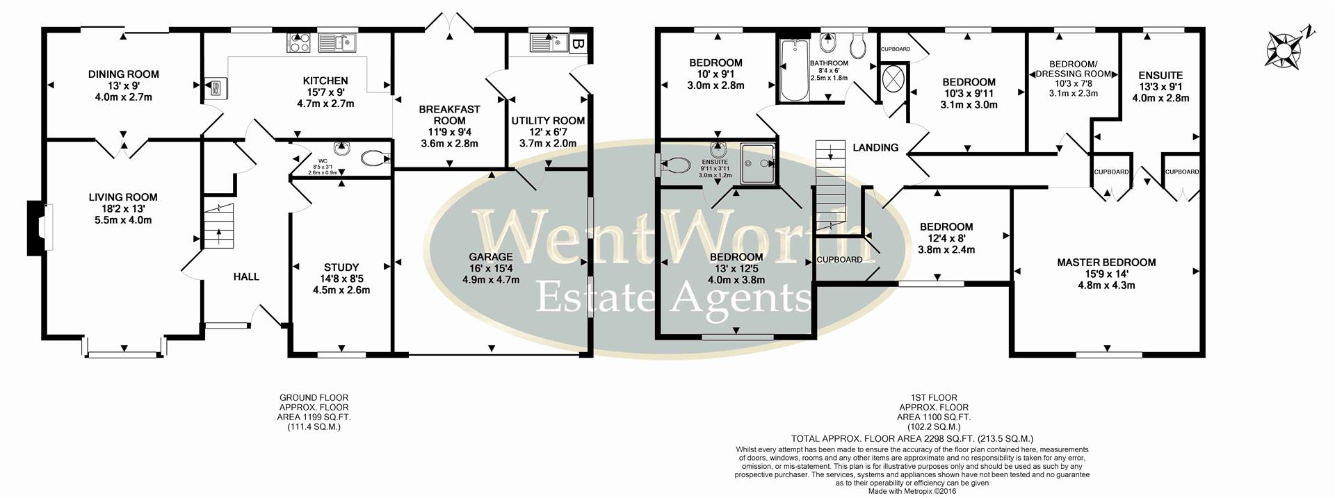 Floorplan for Reading, RG10