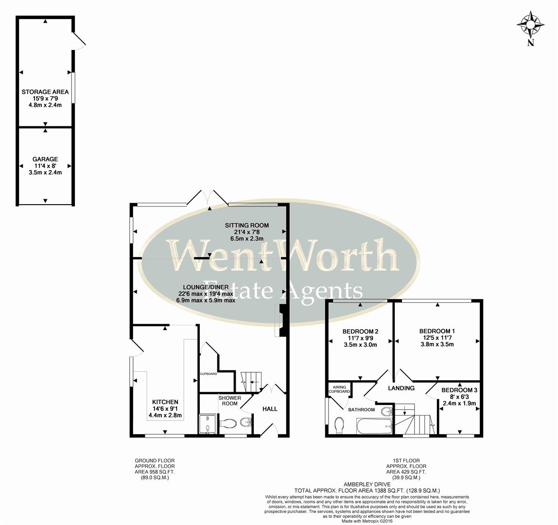 Floorplan for Reading, RG10