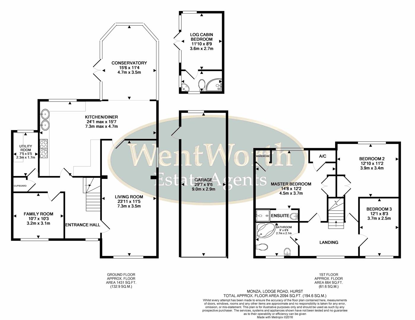 Floorplan for Reading, RG10